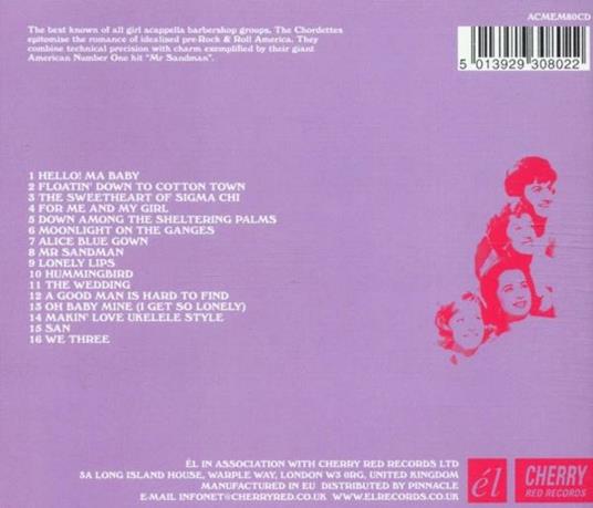 Close Harmony - CD Audio di Chordettes - 2