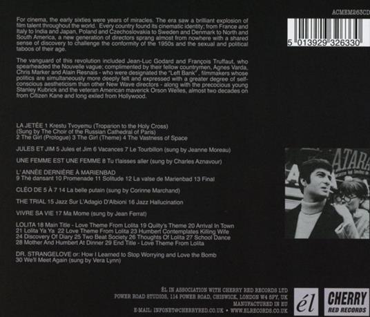 World Cinema in The - CD Audio - 2