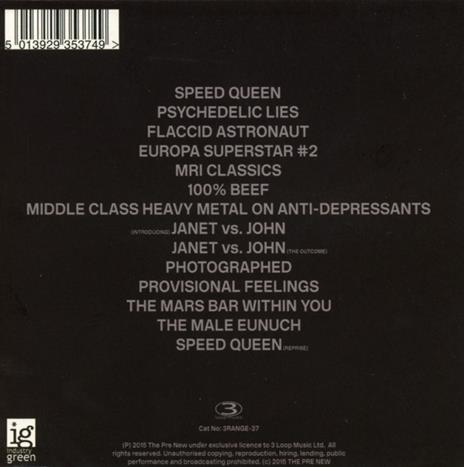 Male Eunuch - CD Audio di Pre-New - 2