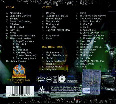 The 50th Anniversary Concert - CD Audio + DVD di Barclay James Harvest - 2