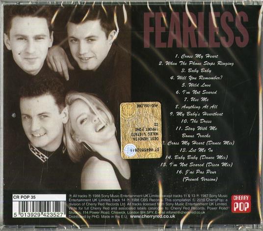 Fearless - CD Audio di Eighth Wonder - 2