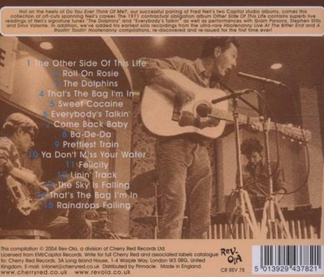Sky Is Falling. Complete Live Recordings 63-71 - CD Audio di Fred Neil - 2