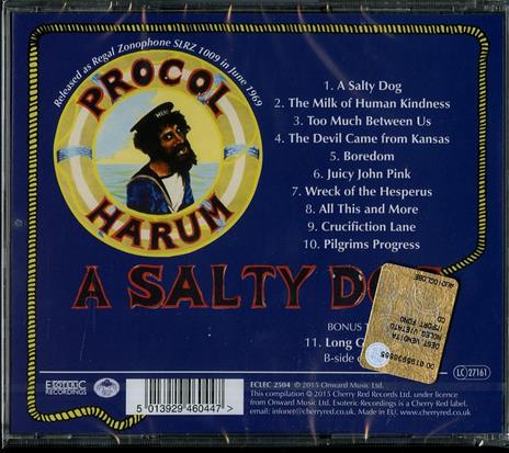 A Salty Dog (Jewel Case) - CD Audio di Procol Harum - 2