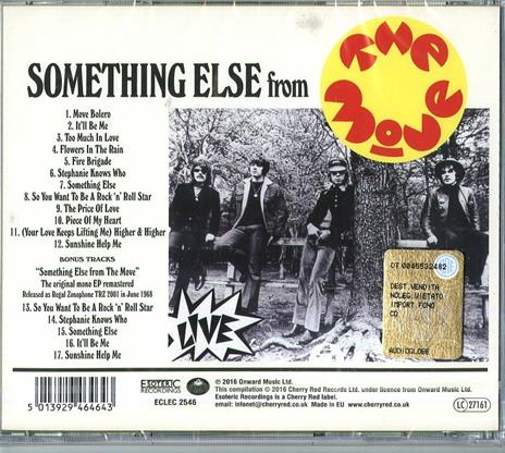 Something Else from the Move - CD Audio di Move - 2