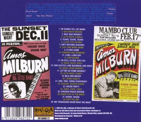 In the 50s - Let's Havea Party - CD Audio di Amos Milburn - 2