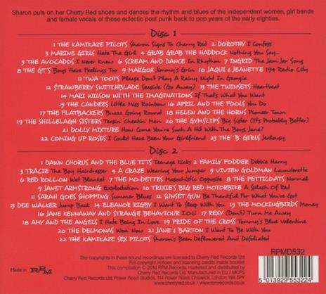 Sharon Signs to Cherry Red. Independent Women 1979-1985 - CD Audio - 2