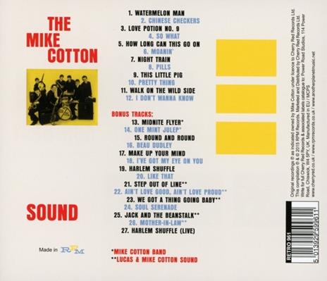 Mike Cotton Sound - CD Audio di Mike Cotton - 2