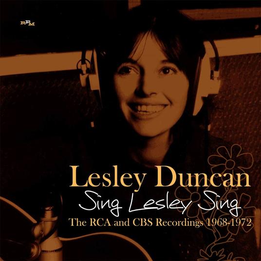 Sing Lesley Sing. The RCA and CBS Recordings - CD Audio di Lesley Duncan