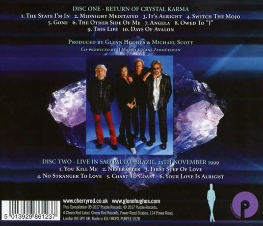 Return of Crystal Karma (Expanded Remastered Edition) - CD Audio di Glenn Hughes - 2