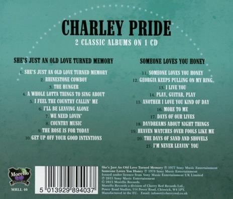She's Just An Old Love - CD Audio di Charley Pride - 2