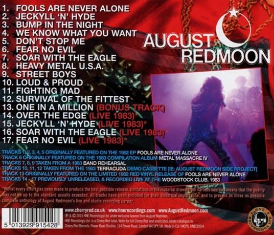 Heavy Metal USA - CD Audio di August Redmoon - 2