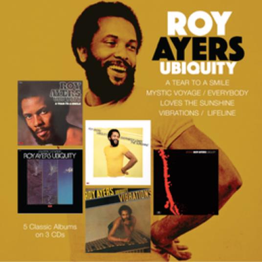 Ubiquity. Five Classic Albums on Three CD's - CD Audio di Roy Ayers