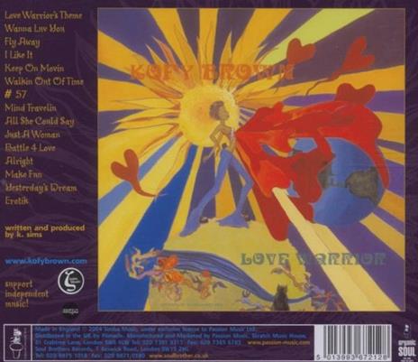 Love Warrior - CD Audio di Kofy Brown - 2