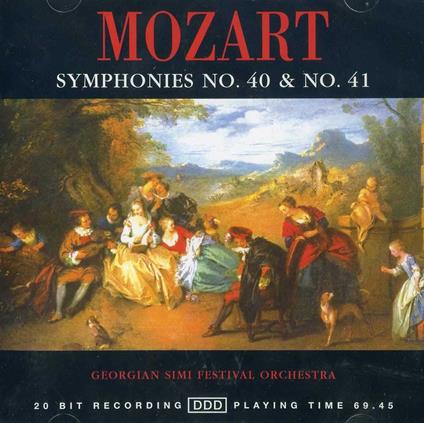 Sinfonie n.40, n.41 - CD Audio di Wolfgang Amadeus Mozart