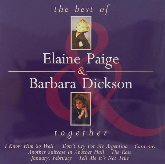 Together - The Best Of - CD Audio di Barbara Dickson,Elaine Paige