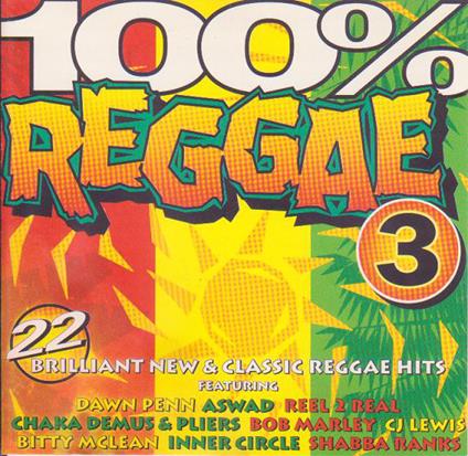 100% Reggae Vol.3 - CD Audio
