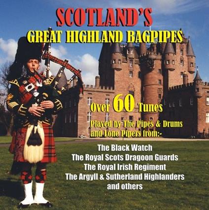Scotland's Great Highland Bagpipes - CD Audio
