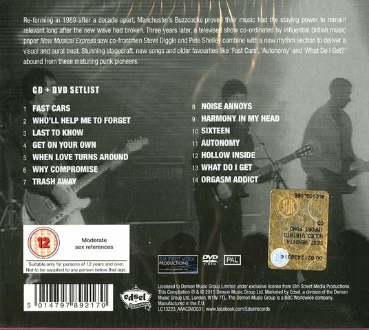 Access All Areas - CD Audio + DVD di Buzzcocks - 2
