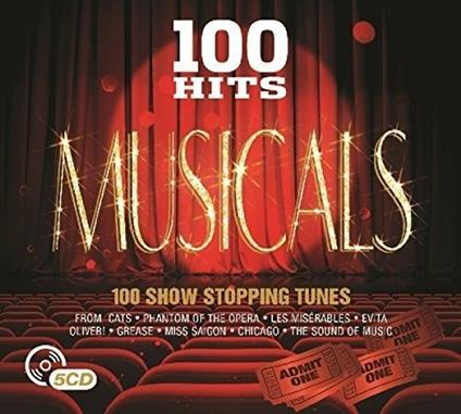 100 Hits. Musicals - CD Audio