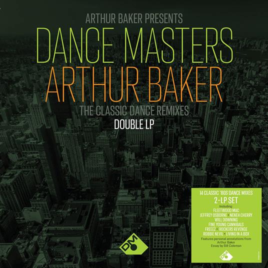 Arthur Baker Presents Dance Masters (140 Gr. Vinyl Black) - Vinile LP