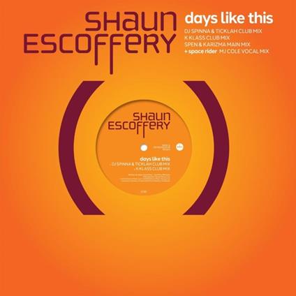 Days Like This - Vinile LP di Shaun Escoffery