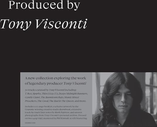Produced By Tony Visconti (Box 2 Lp + Booklet) - Vinile LP