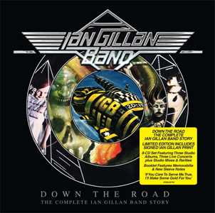 CD Down The Road. The Complete Ian Gillan Band Story (8 CD - Ltd. Edt. Signed Ian Gillan Print) Ian Gillan (Band)