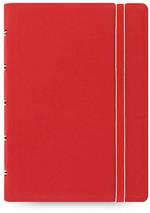 Notebook Filofax Classic Pocket 10.5X14.4Cm Rosso