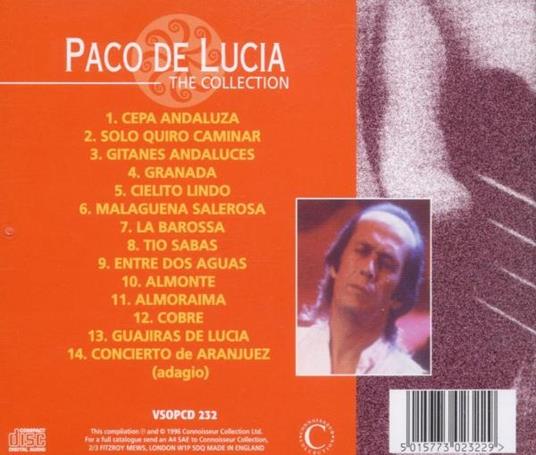 Collection - CD Audio di Paco De Lucia - 2
