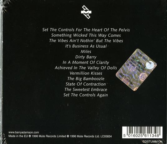 Oedipus Schmoedipus - CD Audio di Barry Adamson - 2