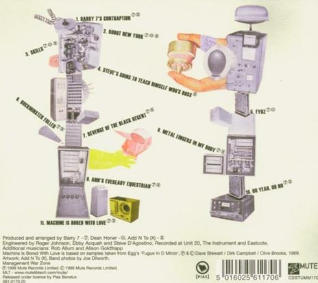 Avant Hard - CD Audio di Add N To (X) - 2