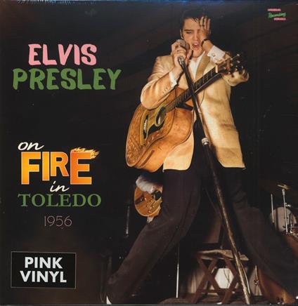 Elvis Presley On Fire In Toledo - 1956 (7" Vinyl + CD) (Pink Edition) - Vinile LP + CD Audio di Elvis Presley