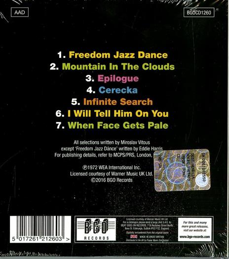 Bass (Reissue) - CD Audio di Miroslav Vitous - 2