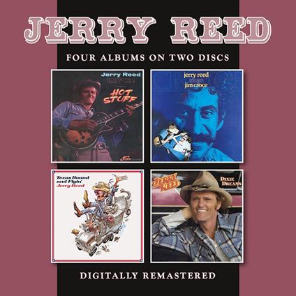 Jerry Reed Live - Sings Jim Croce - Texas Bound & Flyin? - Dixie Dreams - CD Audio di Jerry Reed