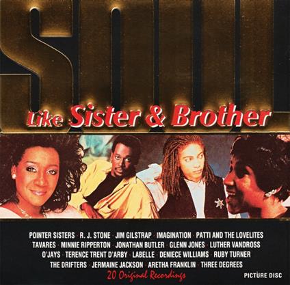 Soul Like Sister & Brother - CD Audio