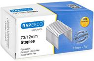 Rapesco – Set di 5 scatole di graffette 73/12 mm, galvanizzati,