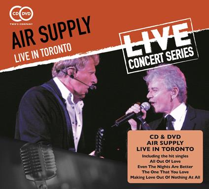 Live in Toronto - CD Audio + DVD di Air Supply