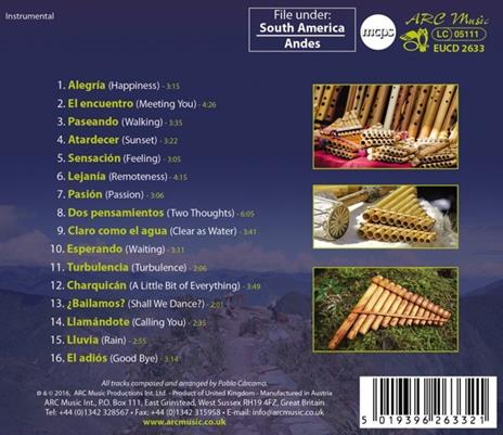 Magic Flute From - CD Audio di Pablo Carcamo - 2