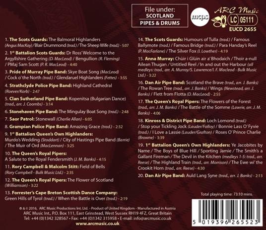 The Best of Scottish Pipes & Drums - CD Audio - 2