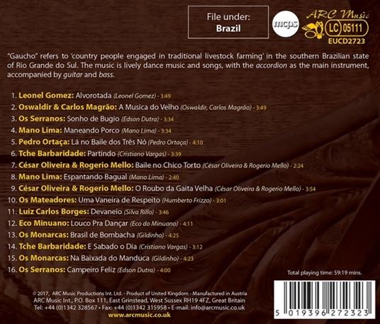 Best of Gaucho Music - CD Audio - 2