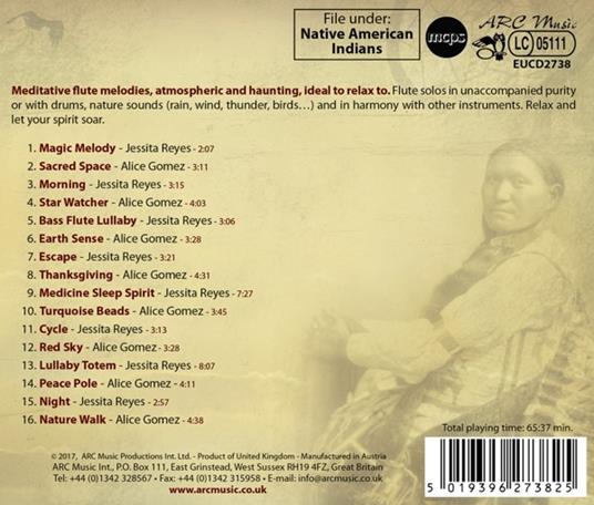 Sacred Wind. Native American Flute - CD Audio di Alice Gomez,Jessita Reyes - 2