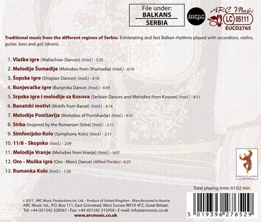 Music of Serbia - CD Audio di Branko Krsmanovic - 2