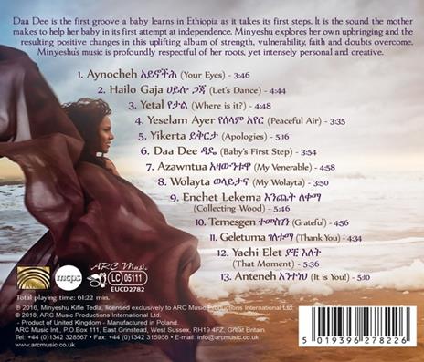 Daa Dee - CD Audio di Minyeshu - 2