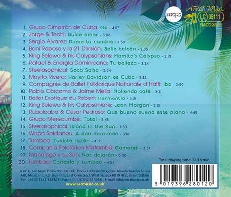 Tropical Holiday - CD Audio - 2