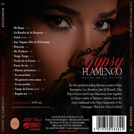 Gypsy Flamenco - CD Audio di Grupo Macarena - 2