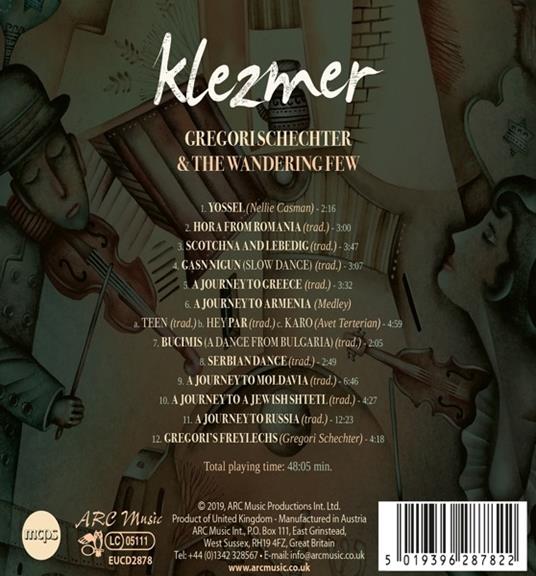 Klezmer - CD Audio di Gregori Schechter & the Wandering Few - 2