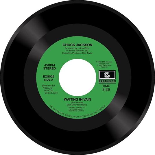 Waiting In Vain-No Tricks - Vinile LP di Chuck Jackson