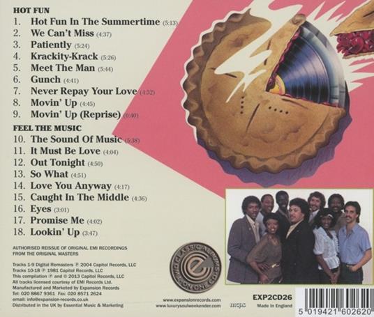 Hot Fun - Feel the Music - CD Audio di Dayton - 2