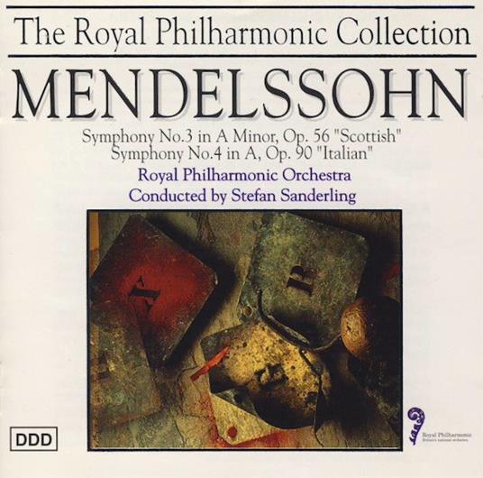 Symphony No. 3 - Symphony No. 4 - CD Audio di Felix Mendelssohn-Bartholdy