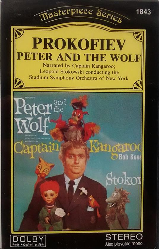 Peter And The Wolf - CD Audio di Sergei Prokofiev